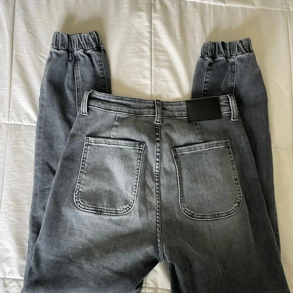 Jonathan Simkhai gray jogger denim - Picture 7 of 14